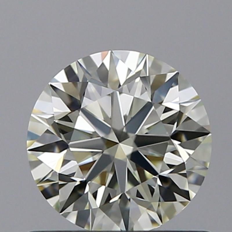0.8 Carat Round Natural Diamond with  Cut Diamond in 14KT  view 1
