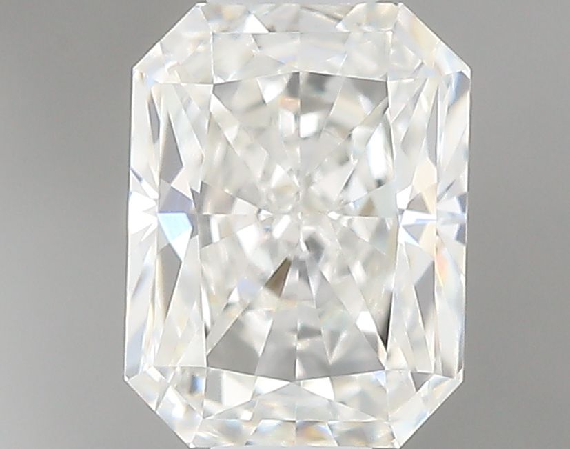 0.42 Carat Radiant Natural Diamond with  Cut Diamond in 14KT  view 1
