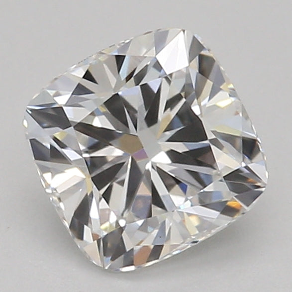 0.56 Carat Cushion Lab Diamond with  Cut Diamond in 14KT  view 1
