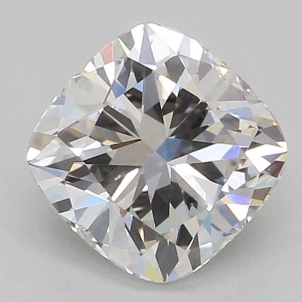 0.76 Carat Cushion Lab Diamond with  Cut Diamond in 14KT  view 1
