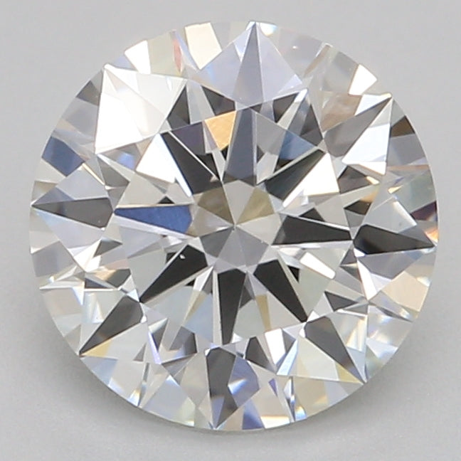 1.08 Carat Round Lab Diamond with  Cut Diamond in 14KT  view 1
