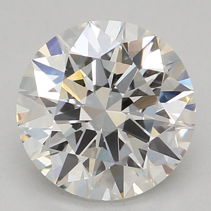 1.03 Carat Round Lab Diamond with  Cut Diamond in 14KT  view 1
