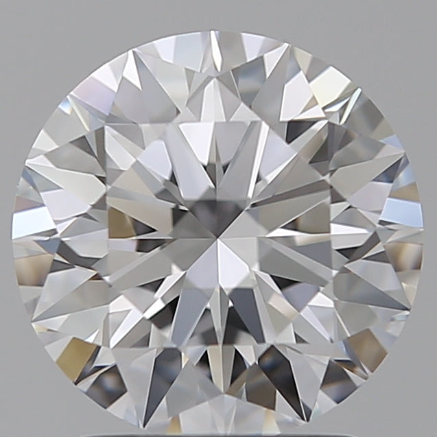 2.02 Carat Round Lab Diamond with  Cut Diamond in 14KT  view 1
