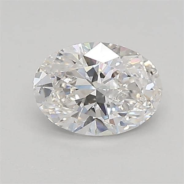 2.0 Carat Oval Lab Diamond with  Cut Diamond in 14KT  view 1
