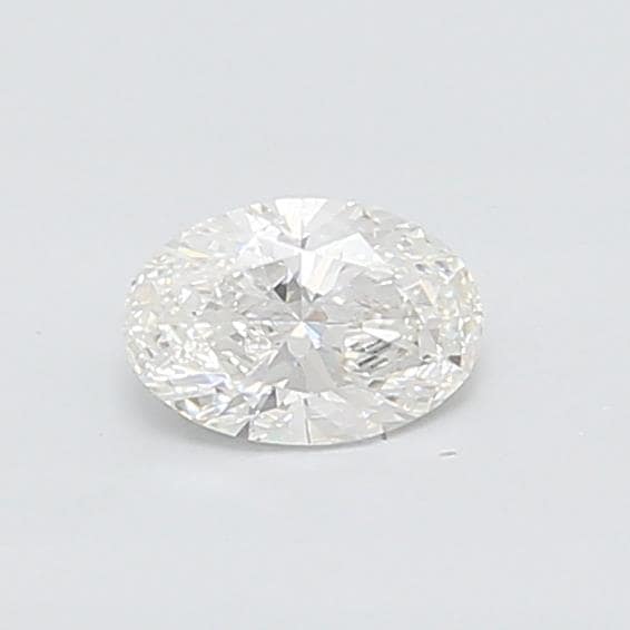 1.5 Carat Oval Lab Diamond with  Cut Diamond in 14KT  view 1
