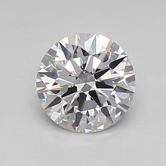 2.39 Carat Round Lab Diamond with  Cut Diamond in 14KT  view 1
