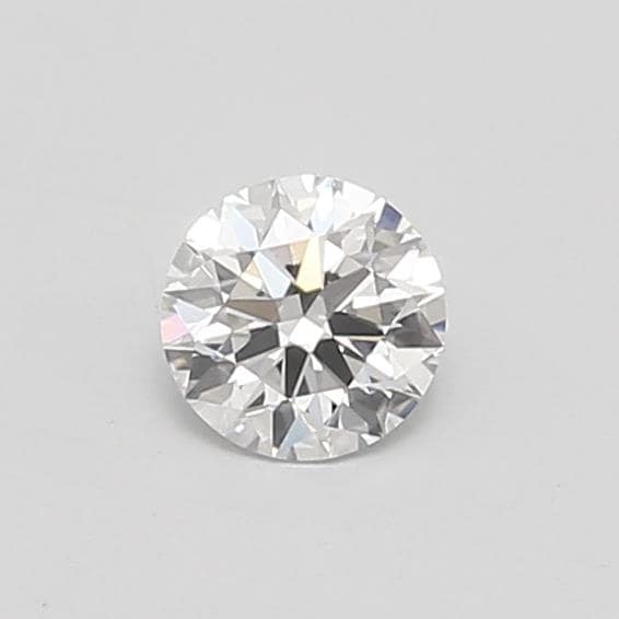 2.21 Carat Round Lab Diamond with  Cut Diamond in 14KT  view 1
