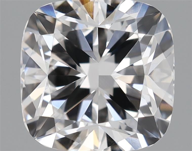 1.42 Carat Cushion Lab Diamond with  Cut Diamond in 14KT  view 1
