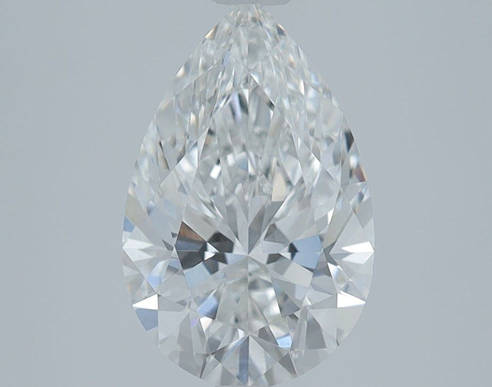 2.14 Carat Pear Lab Diamond with  Cut Diamond in 14KT  view 1

