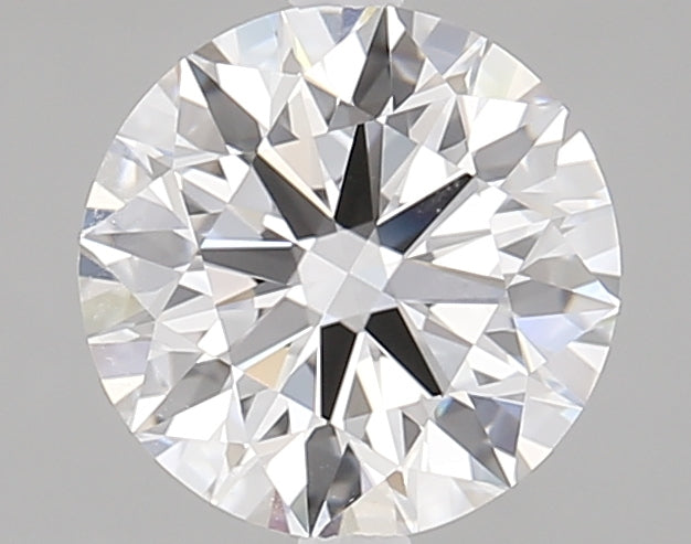 2.04 Carat Round Lab Diamond with  Cut Diamond in 14KT  view 1
