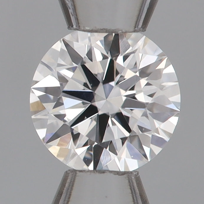 0.3 Carat Round Lab Diamond with  Cut Diamond in 14KT  view 1

