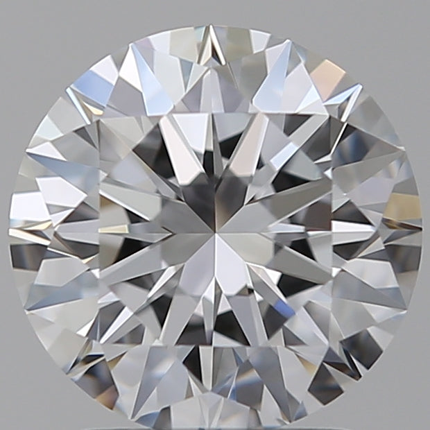 2.0 Carat Round Lab Diamond with  Cut Diamond in 14KT  view 1

