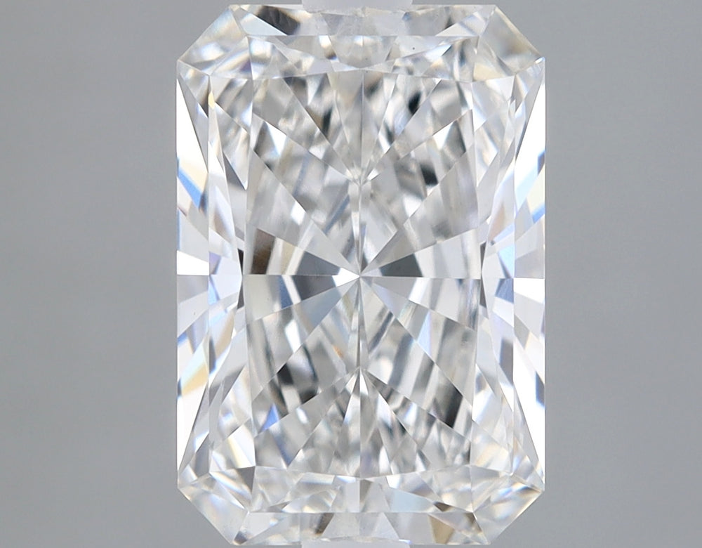 2.16 Carat Radiant Lab Diamond with  Cut Diamond in 14KT  view 1
