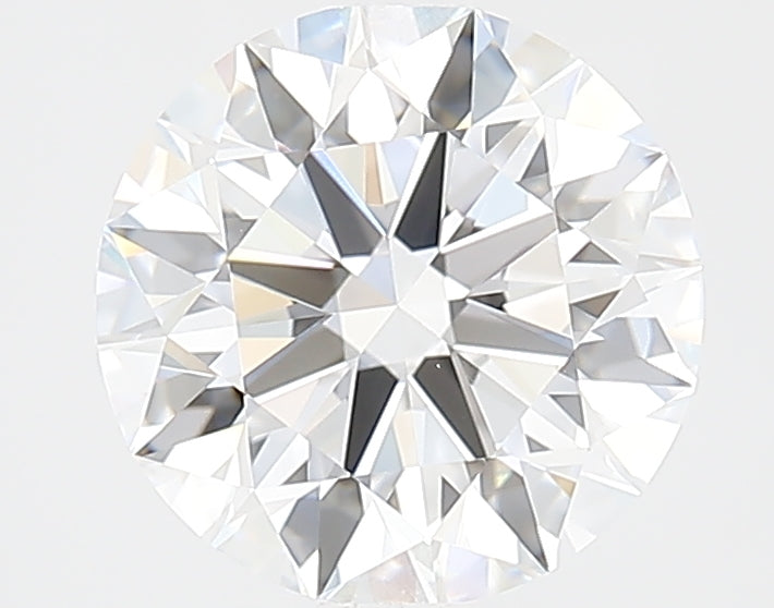 2.22 Carat Round Lab Diamond with  Cut Diamond in 14KT  view 1

