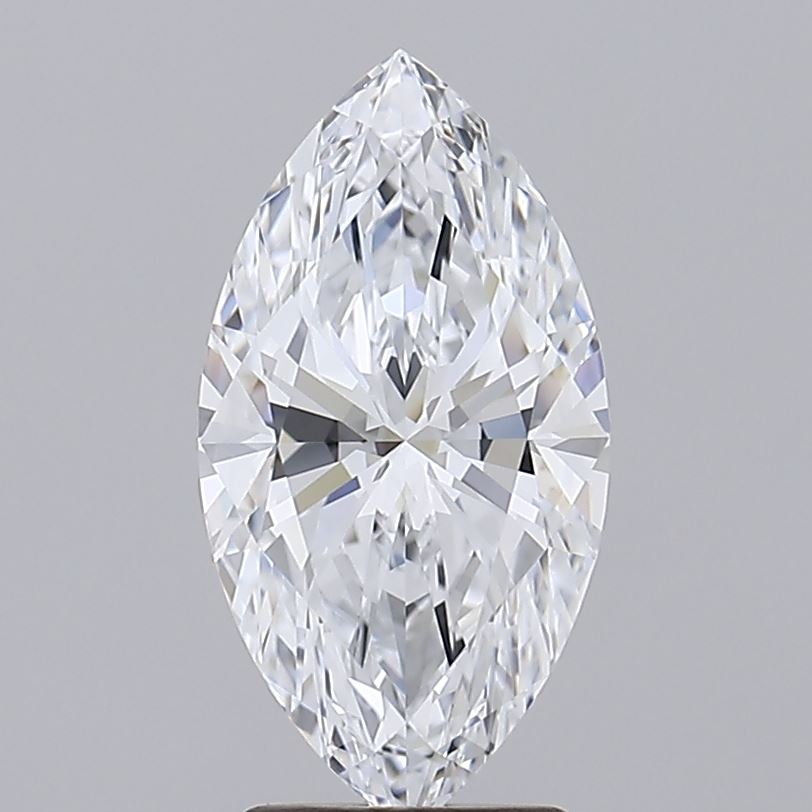 2.72 Carat Marquise Lab Diamond with  Cut Diamond in 14KT  view 1
