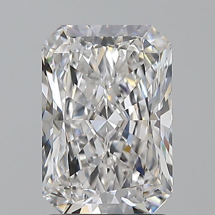 1.7 Carat Radiant Natural Diamond with  Cut Diamond in 14KT  view 1
