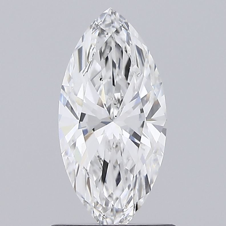 1.01 Carat Marquise Lab Diamond with  Cut Diamond in 14KT  view 1
