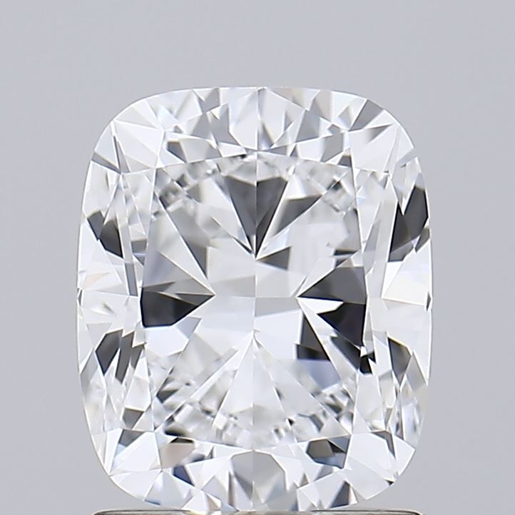 1.5 Carat Cushion Lab Diamond with  Cut Diamond in 14KT  view 1
