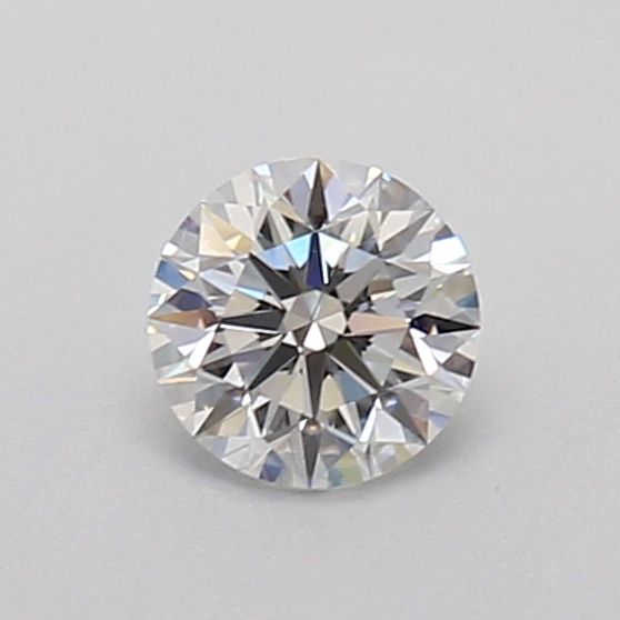 0.43 Carat Round lab Diamond with  Cut Diamond in 14KT  view 1
