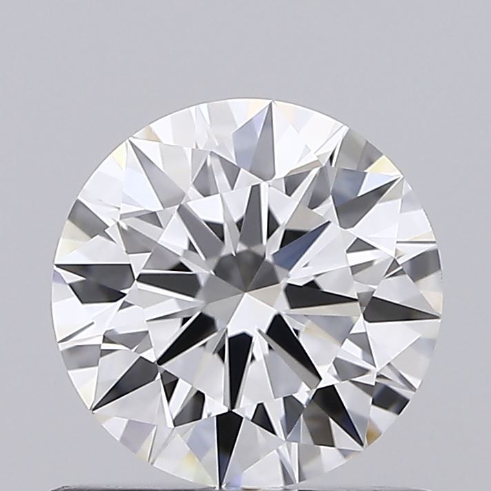 0.77 Carat Round Lab Diamond with  Cut Diamond in 14KT  view 1
