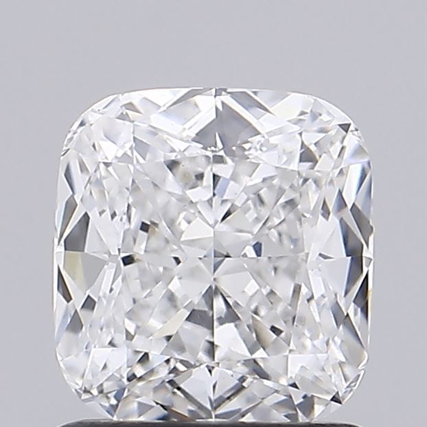 1.18 Carat Cushion Lab Diamond with  Cut Diamond in 14KT  view 1

