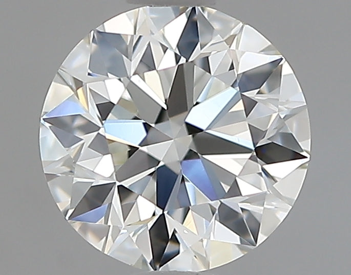 1.0 Carat Round Natural Diamond with  Cut Diamond in 14KT  view 1
