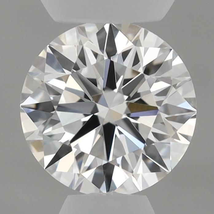 0.56 Carat Round Lab Diamond with  Cut Diamond in 14KT  view 1
