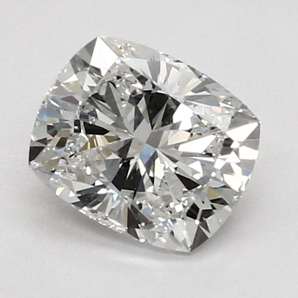 1.5 Carat Cushion Lab Diamond with  Cut Diamond in 14KT  view 1
