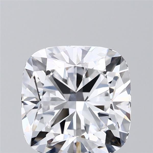 1.09 Carat Cushion Lab Diamond with  Cut Diamond in 14KT  view 1
