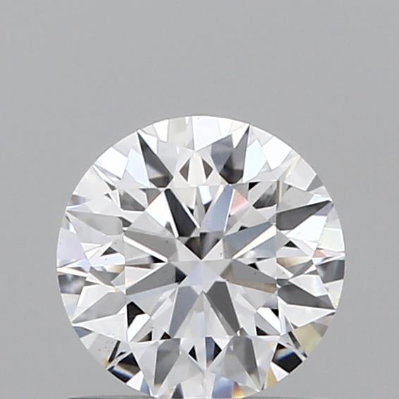 0.98 Carat Round Lab Diamond with  Cut Diamond in 14KT  view 1
