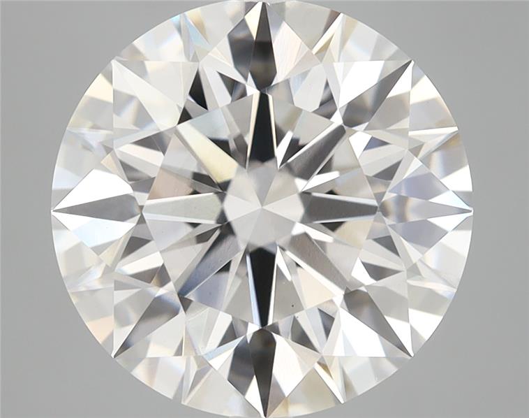 6.51 Carat Round Lab Diamond with  Cut Diamond in 14KT  view 1
