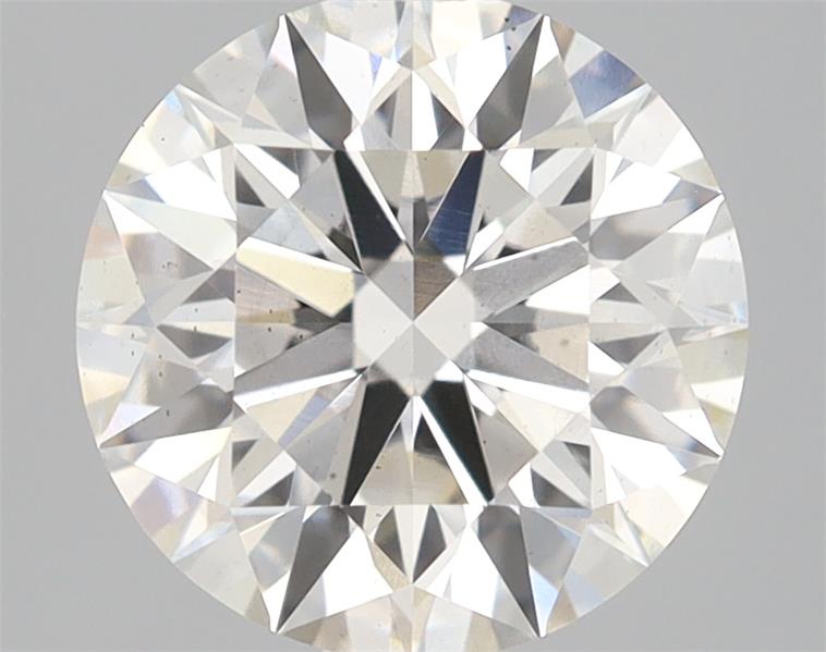 1.86 Carat Round Lab Diamond with  Cut Diamond in 14KT  view 1
