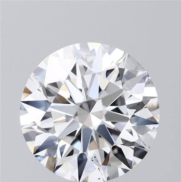 1.92 Carat Round Lab Diamond with  Cut Diamond in 14KT  view 1
