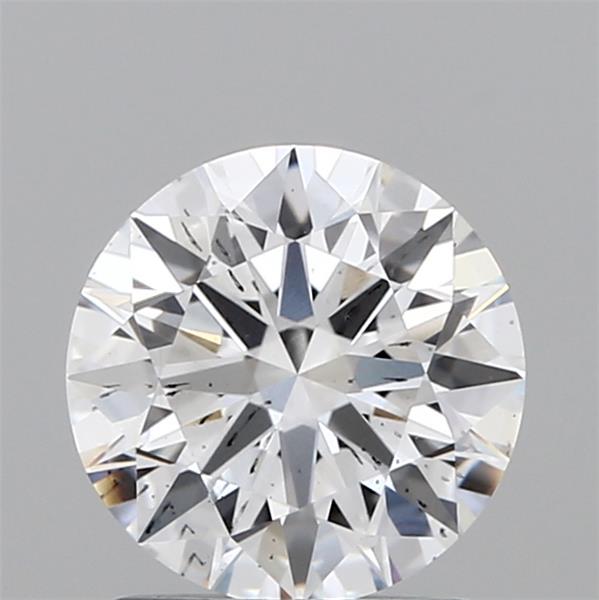 1.56 Carat Round Lab Diamond with  Cut Diamond in 14KT  view 1
