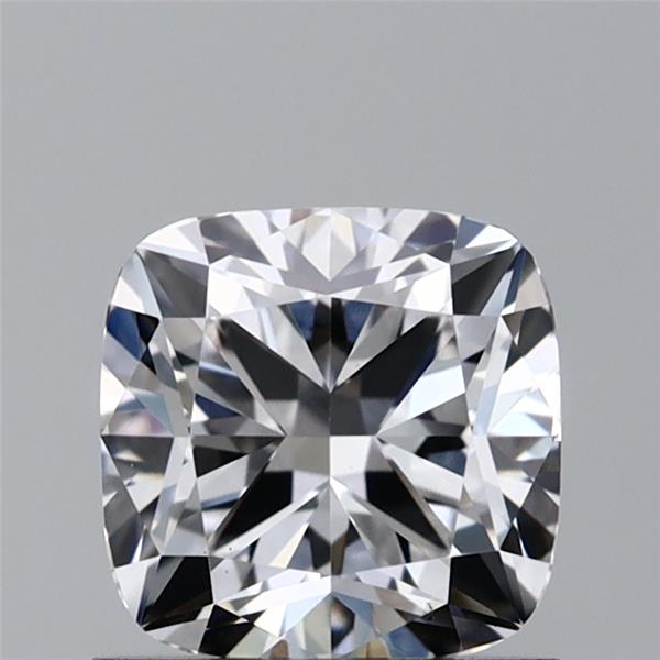 1.01 Carat Cushion Lab Diamond with  Cut Diamond in 14KT  view 1
