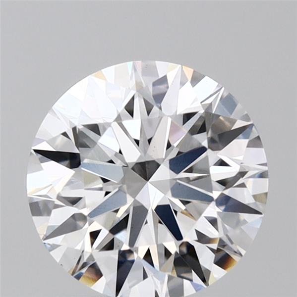 1.25 Carat Round Lab Diamond with  Cut Diamond in 14KT  view 1
