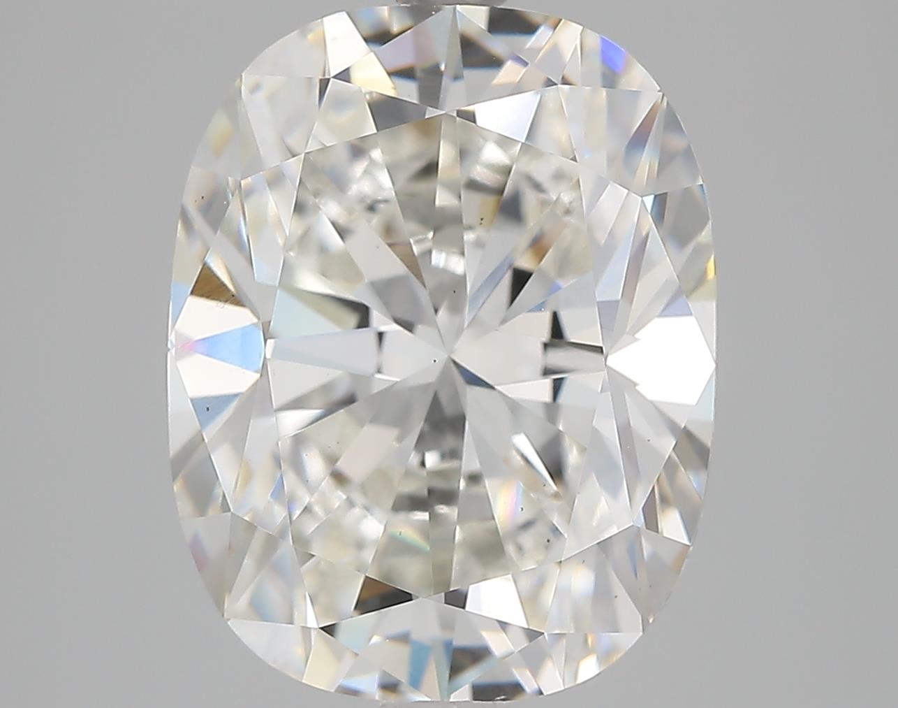 5.17 Carat Cushion Lab Diamond – With Clarity