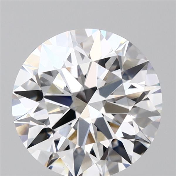 1.34 Carat Round Lab Diamond with  Cut Diamond in 14KT  view 1
