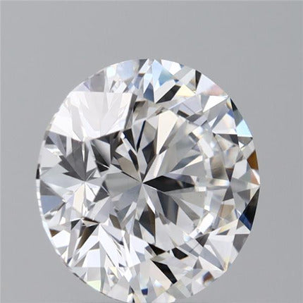 2.11 Carat Round Lab Diamond with  Cut Diamond in 14KT  view 1
