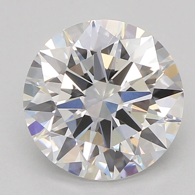 1.0 Carat Round Lab Diamond with  Cut Diamond in 14KT  view 1
