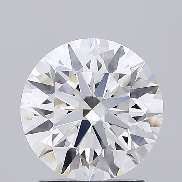 1.76 Carat Round Lab Diamond with  Cut Diamond in 14KT  view 1
