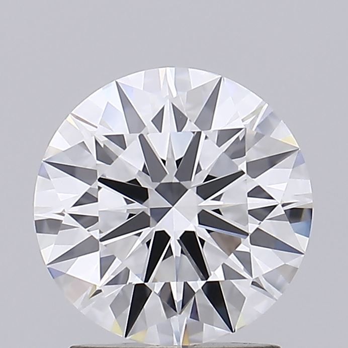 1.69 Carat Round Lab Diamond with  Cut Diamond in 14KT  view 1
