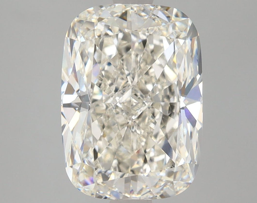 3.32 Carat Cushion Lab Diamond with  Cut Diamond in 14KT  view 1
