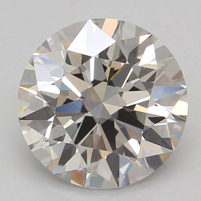 1.04 Carat Round Lab Diamond with  Cut Diamond in 14KT  view 1
