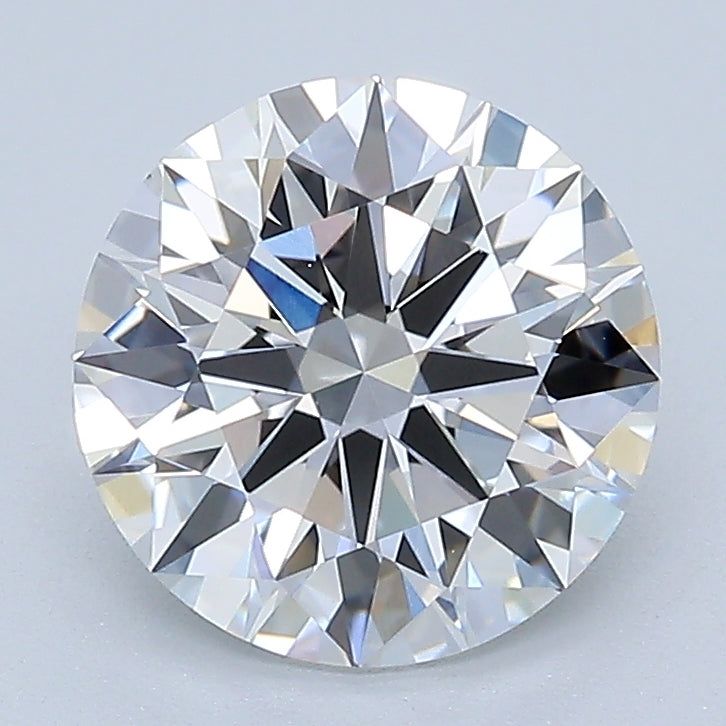 3.0 Carat Princess Lab Diamond with  Cut Diamond in 14KT  view 1
