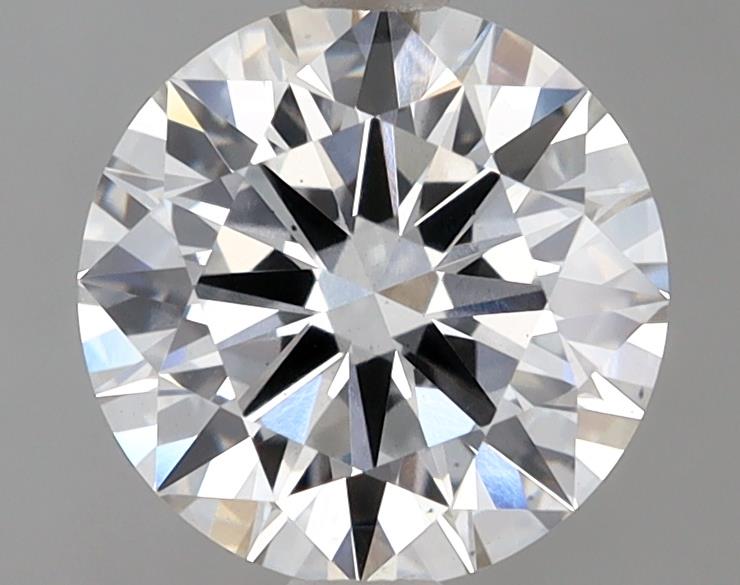 2.0 Carat Round Lab Diamond with  Cut Diamond in 14KT  view 1
