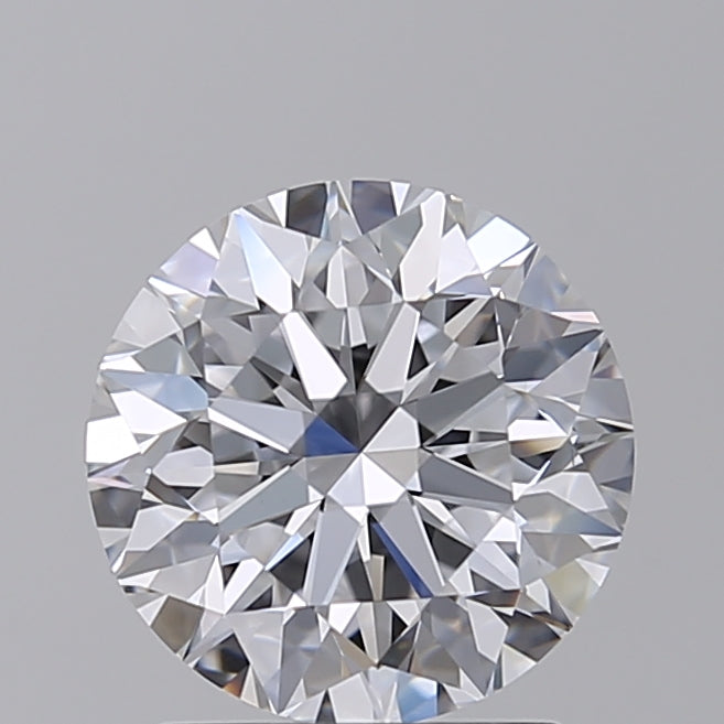 2.01 Carat Round Lab Diamond with  Cut Diamond in 14KT  view 1

