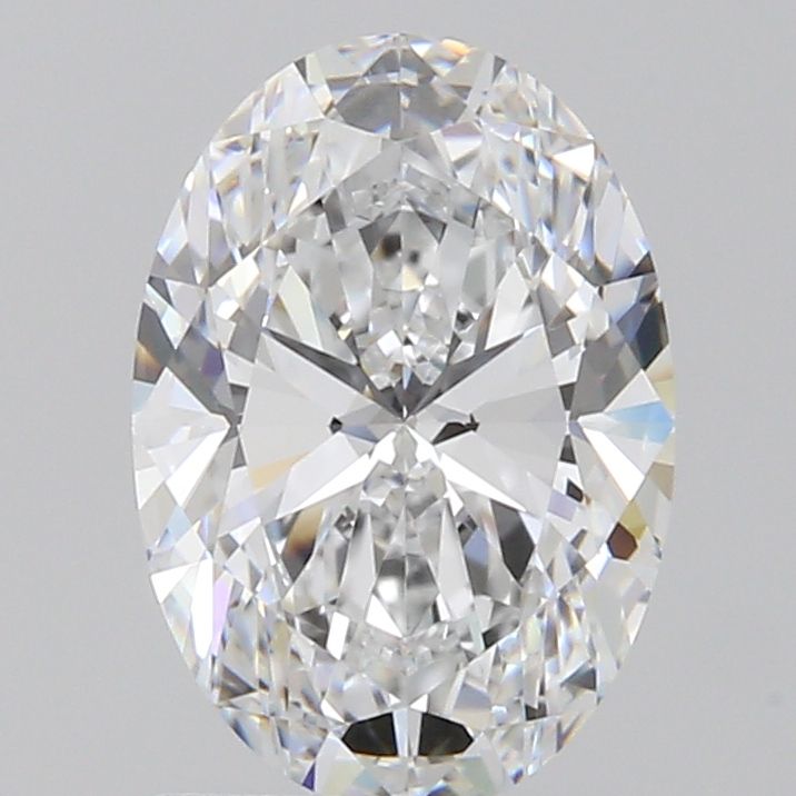 1.52 Carat Oval Natural Diamond with  Cut Diamond in 14KT  view 1
