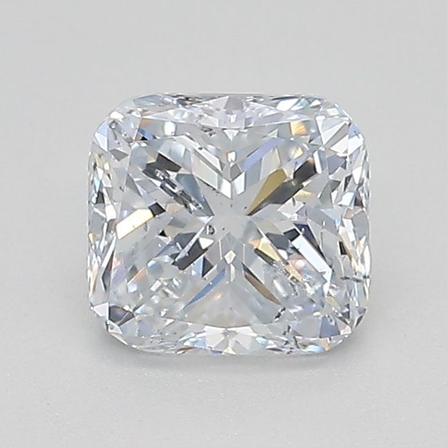 0.85 Carat Cushion Lab Diamond with  Cut Diamond in 14KT  view 1
