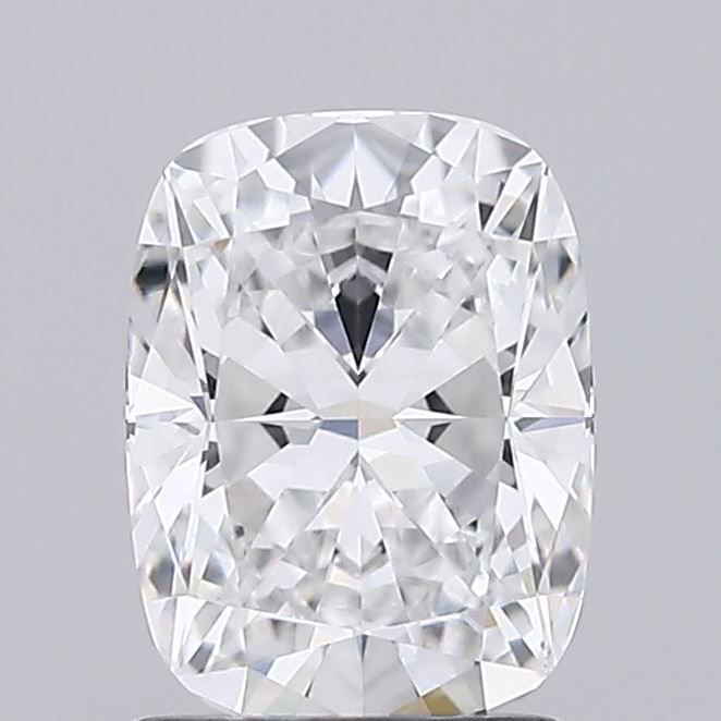 1.03 Carat Cushion Lab Diamond with  Cut Diamond in 14KT  view 1
